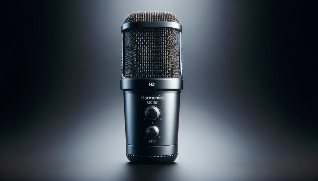 modelo MDC201 de microfone da marca Harmonics
