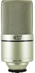 microfone da marca MXL modelo mxl 990