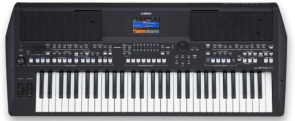 modelo de teclado arranjador Yamaha PSR-SX600