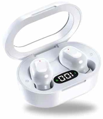 Fone de Ouvido Bluetooth Compatível Com Todos Aparelhos 5.1 In-Ear Com Visor