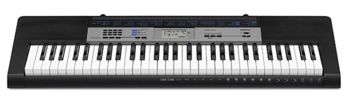 modelo de teclado musical CTK1550 da Casio