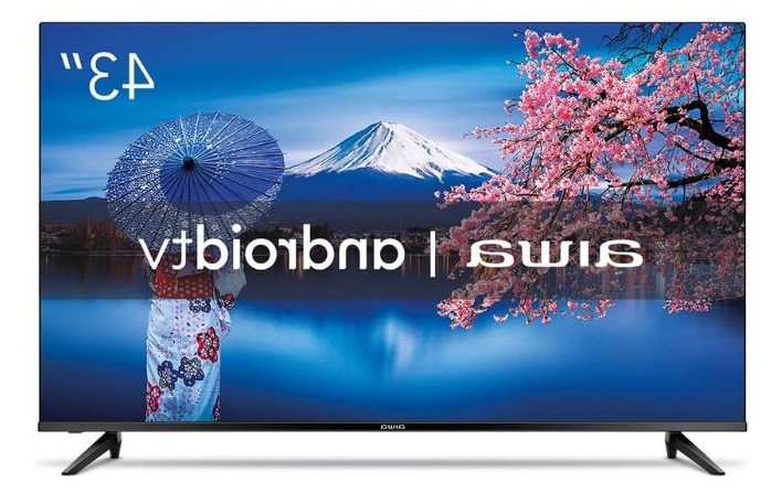 smart tv da marca Aiwa com 43 polegadas